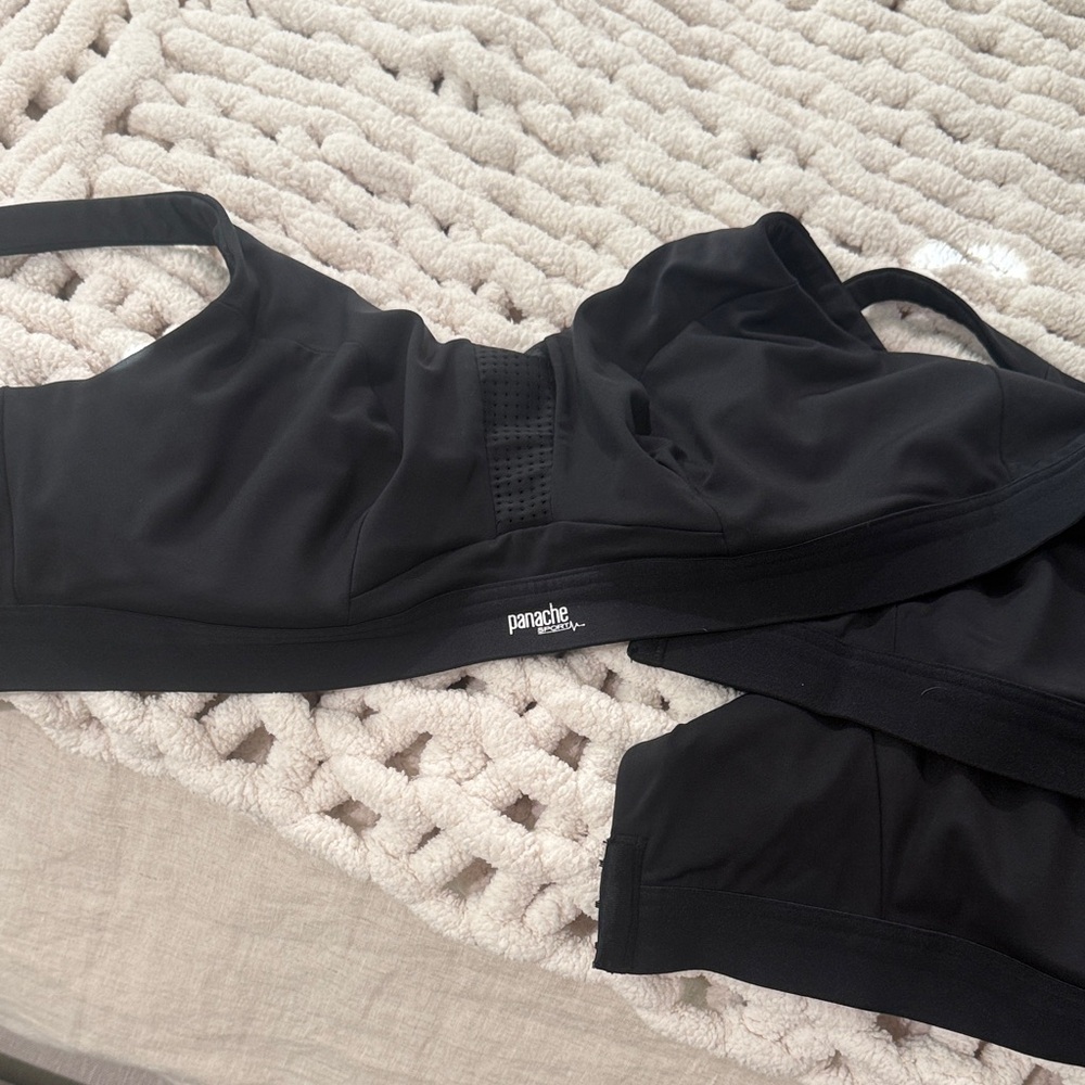 Panache Jet Black Sports Bra